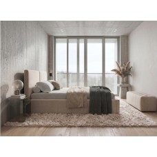 Gulta ar paceļamo mehānismu HILTON 140x200, kašmirs