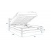 Gulta CONTINENTAL 160x200, priede Gulta CONTINENTAL 160x200, priede