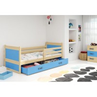Gulta RICO 90x190 priede/zils