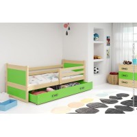Gulta RICO 90x190 priede/zaļš
