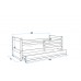 Gulta RICO 90x200 balts/zaļš