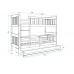 Gulta KUBUS 90x200, priede/balts