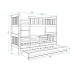 Gulta KUBUS 90x200, priede/balts