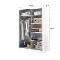 Skapis ARTI AR-04, balts Skapis ARTI AR-04, balts