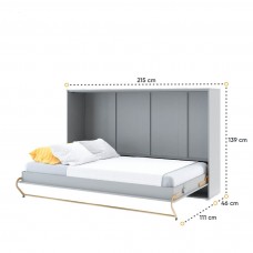 Paceļamā gulta CONCEPT PRO CP5, pelēks