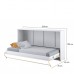 Paceļamā gulta CONCEPT PRO CP6, balts Paceļamā gulta CONCEPT PRO CP6, balts