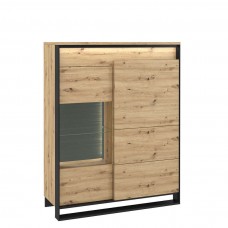 Kumode ar stiklu QUANT QA-06