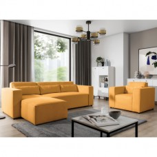 Atpūtas krēsls CASTEL, Sinepju