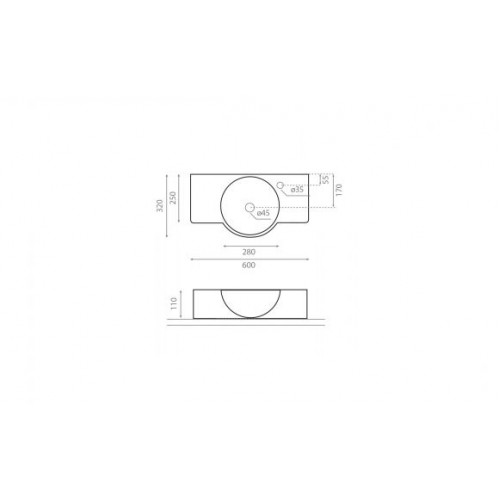 Izlietne TT2,40cmx60cm Izlietne TT2,40cmx60cm