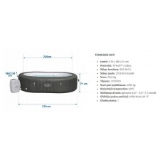 Piepūšamais džakuzi Bestway 60067