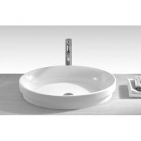 Izlietne Ovalo, 635X390 Mm, Uz Virsmas, Balta,39cmx63.5cm