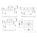 Izlietne Bacino,42cmx55cm Izlietne Bacino,42cmx55cm