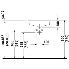 Izlietne D-Code,43cmx55cm