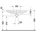 Izlietne D-Code Vital,55cmx60cm
