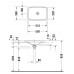 Izlietne P3 Comforts,36cmx55cm