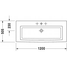 Izlietne 2Nd Floor,50.5cmx120cm