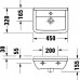Izlietne Starck 3,46.5cmx48cm Izlietne Starck 3,46.5cmx48cm