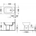 Bidē D-Code,56cmx36cm Bidē D-Code,56cmx36cm