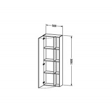 Augstais Skapis Durastyle,24cmx50cm