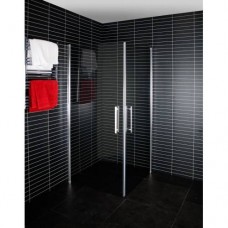 Dušas durvis 700x1900mm tonēts stikls 1gab.