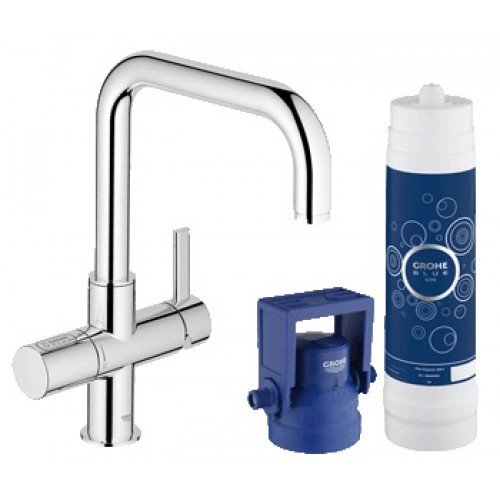 Virtuves Izlietnes Maisītājs Ar Filtru Grohe Blue Pure