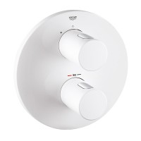 Iebūvētā Dušas Termostata Grohtherm 3000 Cosmo Virsapmetuma Daļa Iebūvētā Dušas Termostata Grohtherm 3000 Cosmo Virsapmetuma Daļa