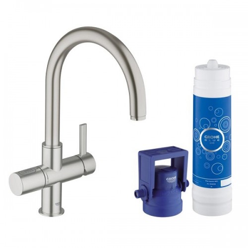 Virtuves Izlietnes Maisītājs Ar Filtru Grohe Blue Virtuves Izlietnes Maisītājs Ar Filtru Grohe Blue
