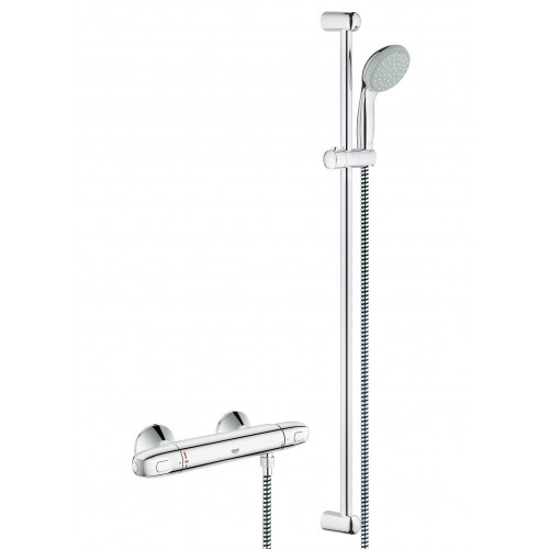 Dušas Termostats Grohetherm 1000 New Ar Dušas Komplektu 900 Mm
