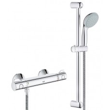 Dušas Termostats Grohetherm 800 Ar Dušas Komplektu 600 Mm