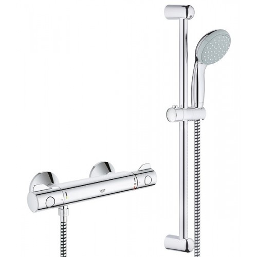 Dušas Termostats Grohetherm 800 Ar Dušas Komplektu 600 Mm60cm