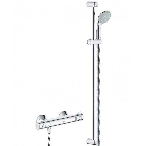 Dušas Termostats Grohetherm 800 Ar Dušas Komplektu 900 Mm Dušas Termostats Grohetherm 800 Ar Dušas Komplektu 900 Mm