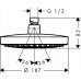Dušas Galva Croma Select S 180 2Jet