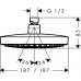 Dušas Galva Croma Select E 180 2Jet