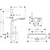 Dušas Komplekts Ar Termostatu Ecostat Select Combi/Raindance Select S 150 3Jet65cm Dušas Komplekts Ar Termostatu Ecostat Select Combi/Raindance Select S 150 3Jet65cm