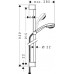 Dušas Komplekts Crometta 85 Multi/Unica`Crometta90cm Dušas Komplekts Crometta 85 Multi/Unica`Crometta90cm