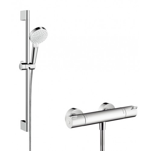 Dušas Komplekts Ar Termostatu Crometta Vario/Ecostat 1001 Cl65cm Dušas Komplekts Ar Termostatu Crometta Vario/Ecostat 1001 Cl65cm