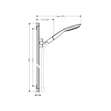Dušas Komplekts Pura Vida Unica90cm