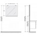 Spogulis Option Ospn 120120cm