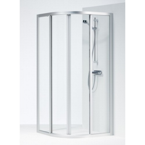 Dušas Stūris Solid Svr,90cmx90cm,Balts/ekrānstikls Dušas Stūris Solid Svr,90cmx90cm,Balts/ekrānstikls