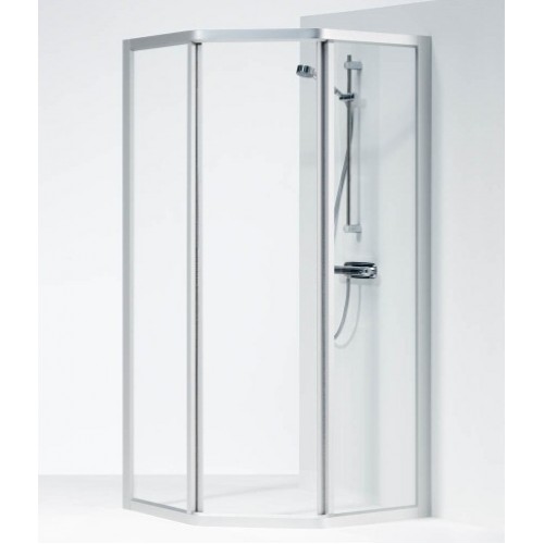 Dušas Stūris Solid Svp,90cmx90cm,Balts/ekrānstikls Dušas Stūris Solid Svp,90cmx90cm,Balts/ekrānstikls