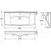 Izlietne Inspira Compact,41cmx91cm Izlietne Inspira Compact,41cmx91cm
