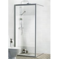 Dušas Siena Solid Sv90cm, Matēts sudrabs/ekrānstikls Dušas Siena Solid Sv90cm, Matēts sudrabs/ekrānstikls