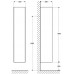 Augstais Skapis Sense Shs36,36cmx36cm