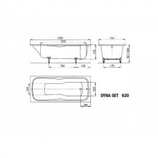 Vanna Dyna Set,75cmx170cm