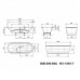 Vanna Vaio Duo Oval,80cmx180cm