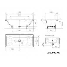 Vanna Conoduo,80cmx180cm