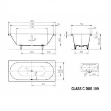 Vanna Classic Duo,75cmx180cm