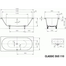 Vanna Classic Duo,80cmx180cm
