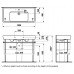 Izlietne Pro A,48cmx105cm Izlietne Pro A,48cmx105cm