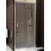 Dušas Durvis Bldp2,110cm,Balts/Caurspīdīgs Stikls